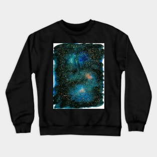 Watercolour Nebula Crewneck Sweatshirt